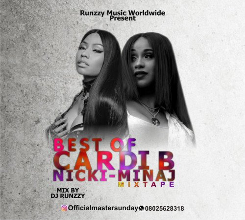 BEST OF CARDI B & NICK-MINAJ MIXTAPE